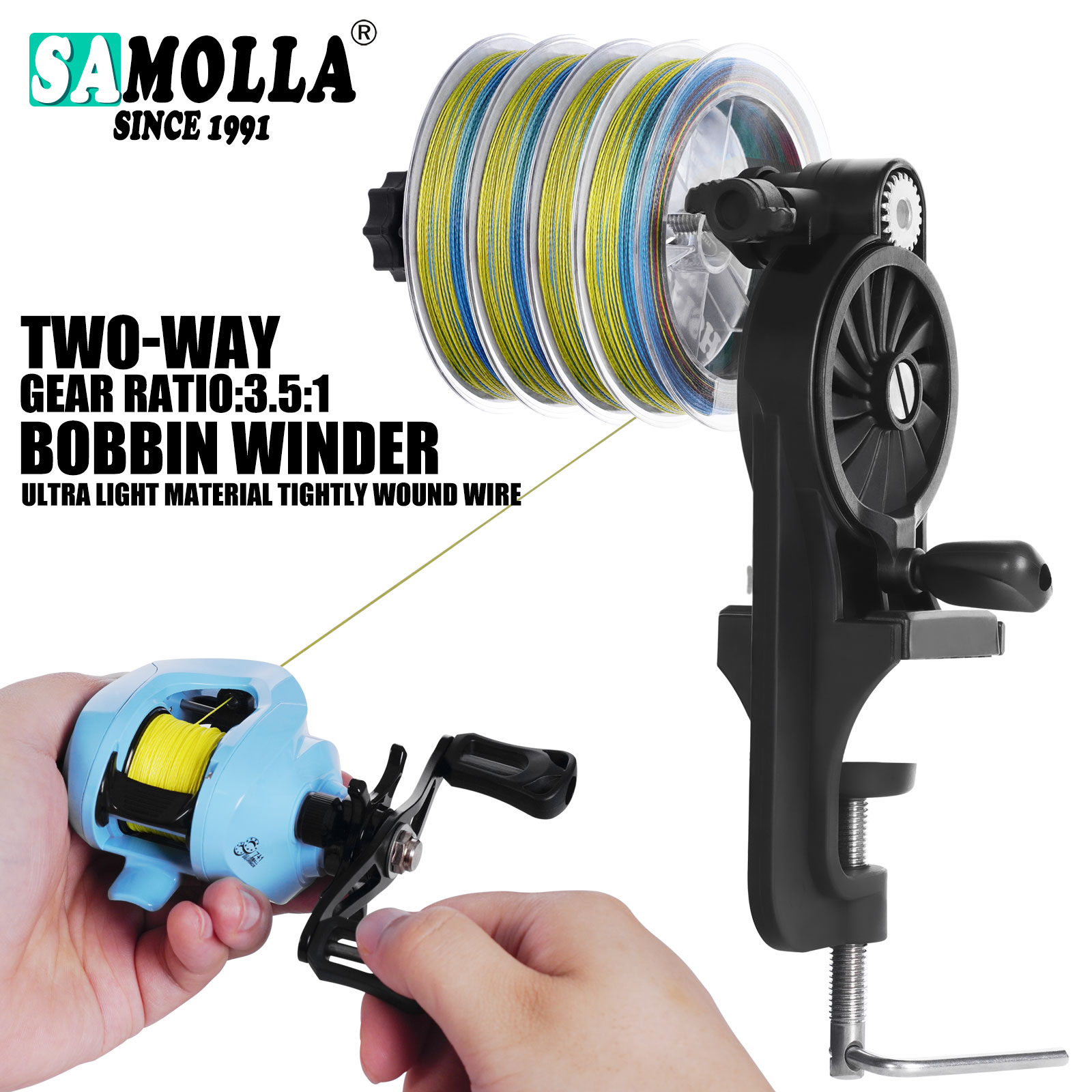 Fishing Line Dispenser - Nova linha de pesca spooler para