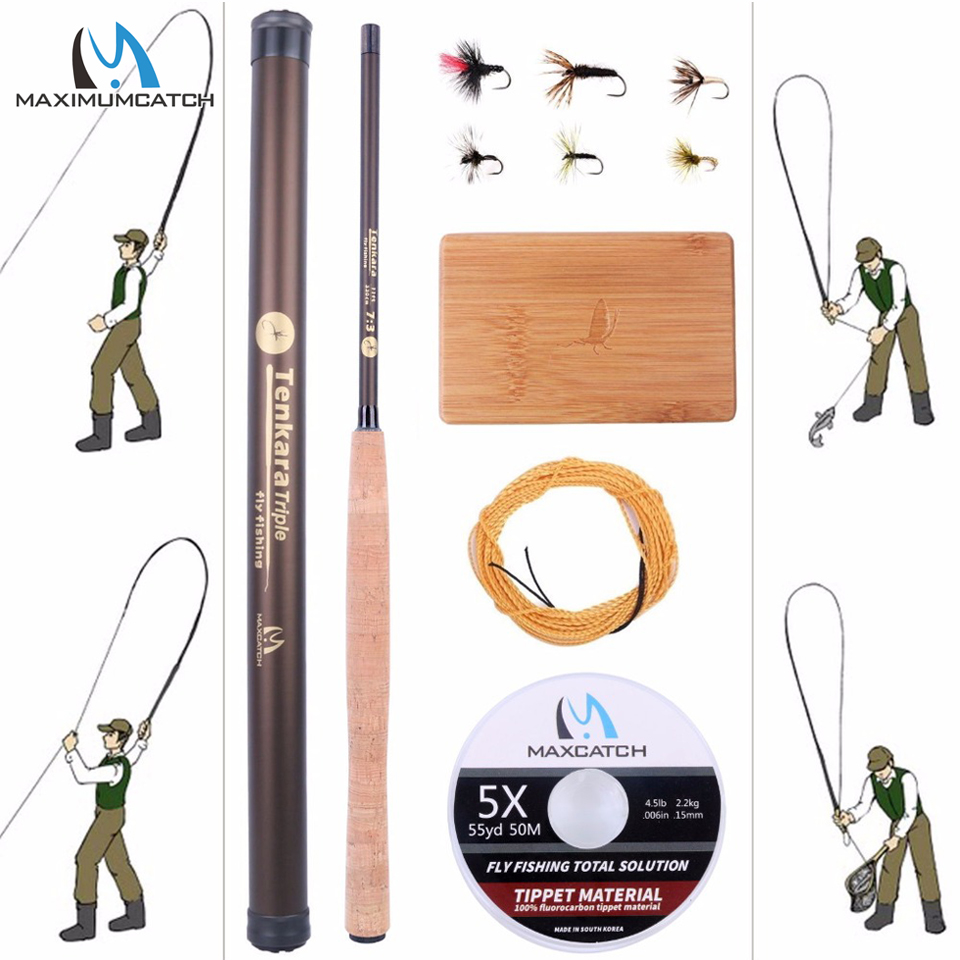 Maximumcatch-Tenkara Rod Outfi - Fishing Line Box avaliação e preço