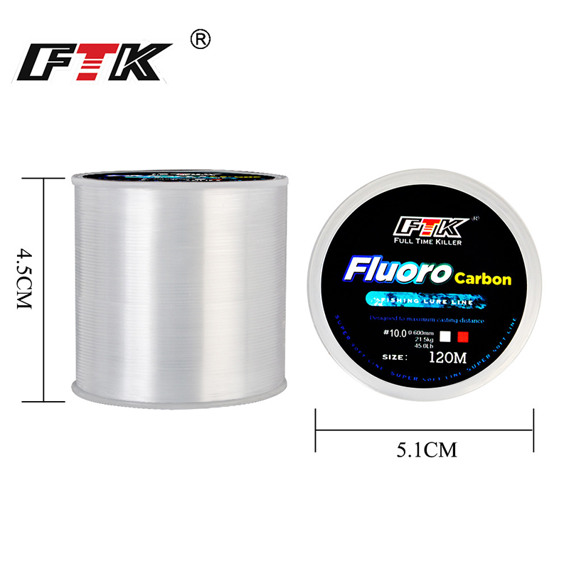 Ftk 120m linha de pesca 0.2mm- - Copolymer Line avaliação e preço