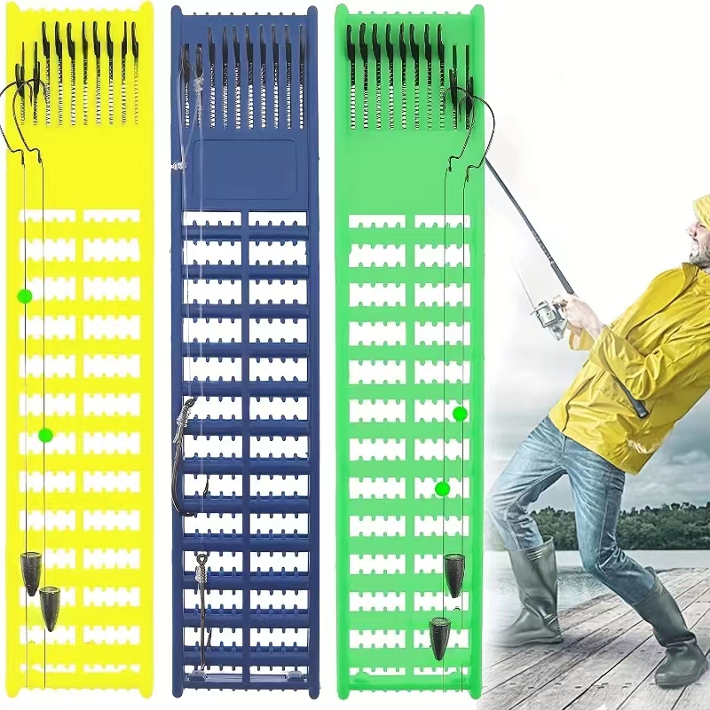 Yoto pesca snelled gancho titu - Leader Line avaliação e preço